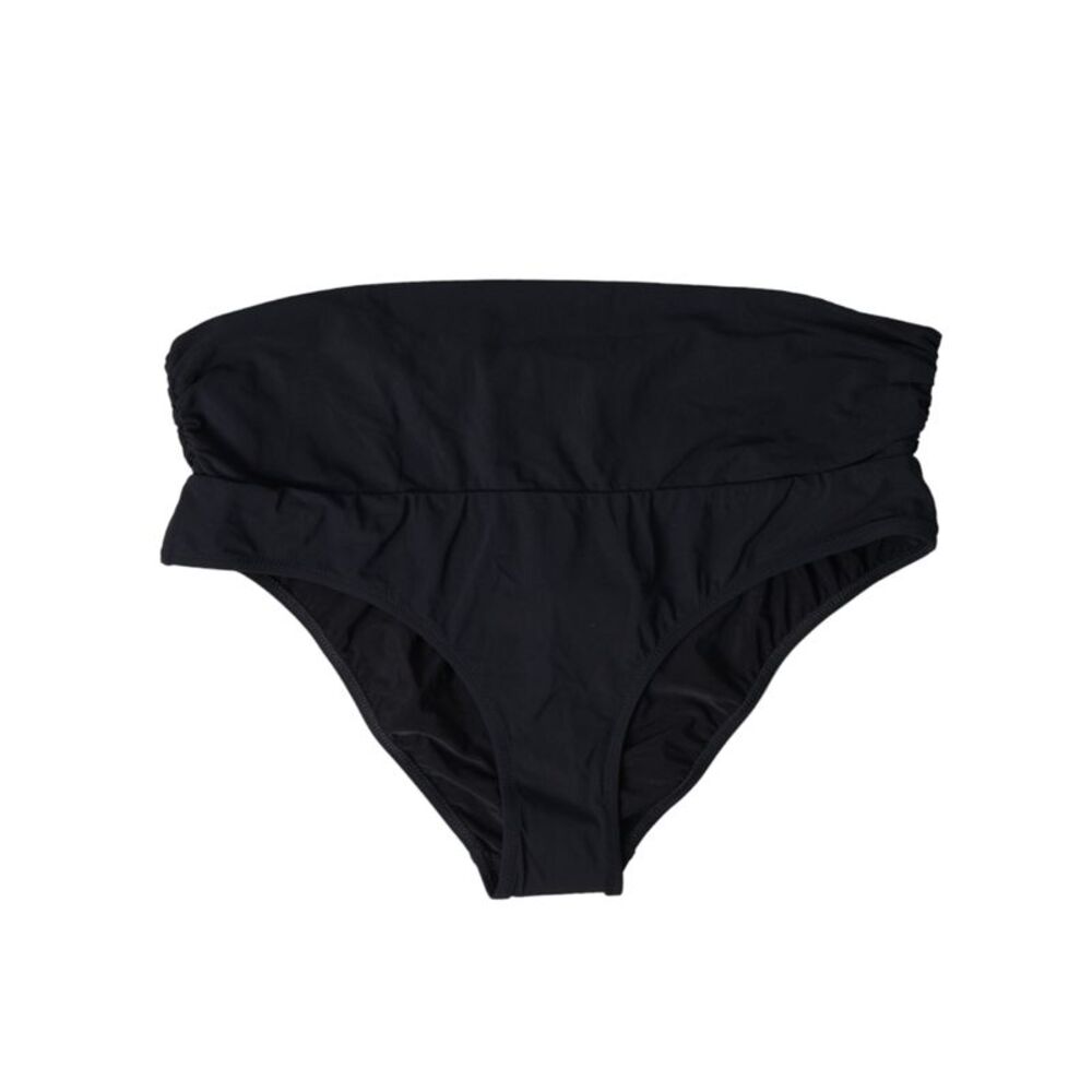Dolce & Gabbana Black Nylon Stretch Swimwear Slip Bottom Women's Bikini